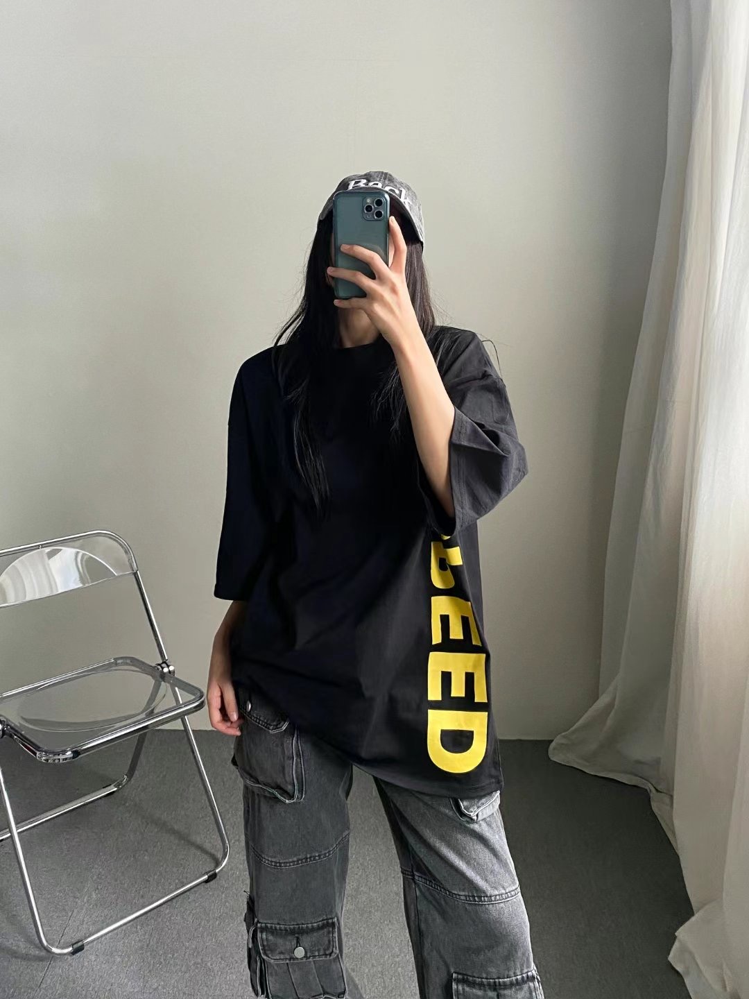 COVER FIT韓國直郵東大門實拍女裝新款時尚真品休閑熱賣T恤COVER FITT恤圖色2