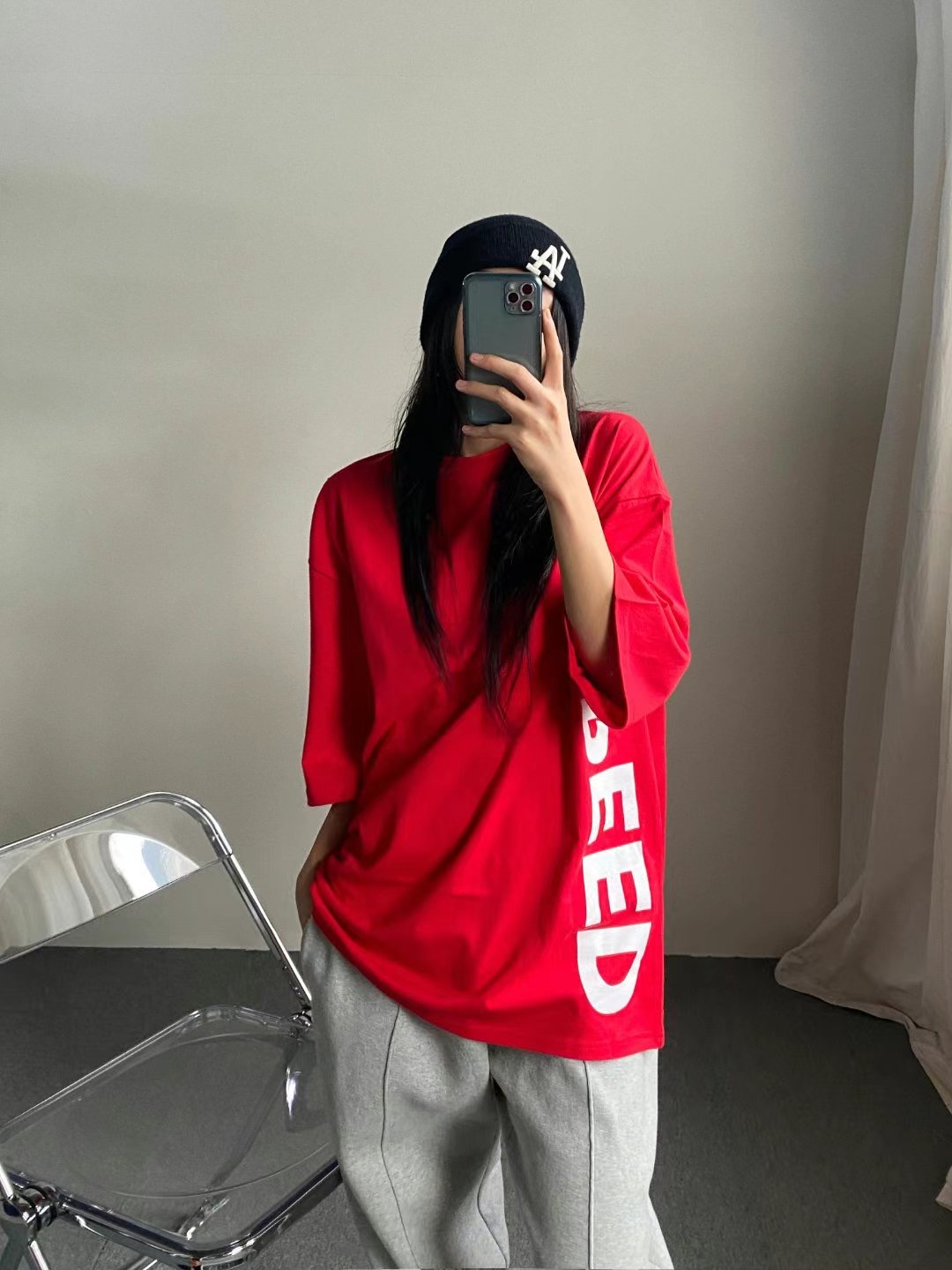 COVER FIT韓國直郵東大門實拍女裝新款時尚真品休閑熱賣T恤COVER FITT恤圖色3