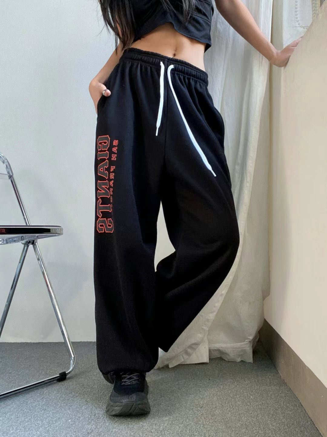 COVER FIT韓國直郵東大門實拍女裝新品推薦休閑時尚休閑褲COVER FIT休閑褲