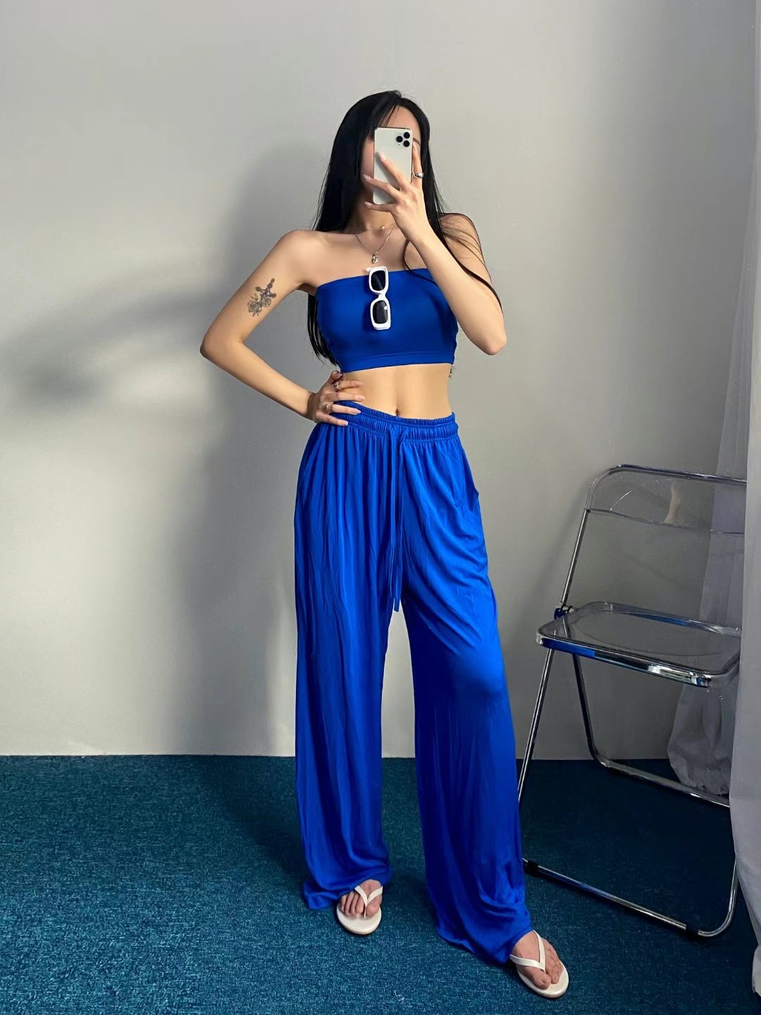 COVER FIT韓國直郵東大門實拍女裝新品人氣24秋冬真品套裝COVER FIT套裝圖色1