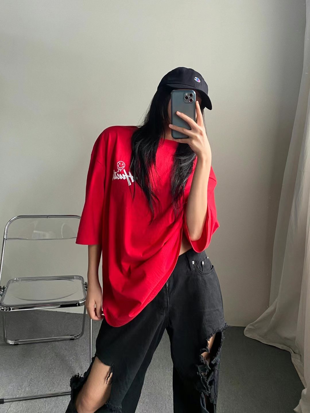 COVER FIT韓國直郵東大門實拍女裝新品休閑真品推薦24秋冬T恤COVER FITT恤