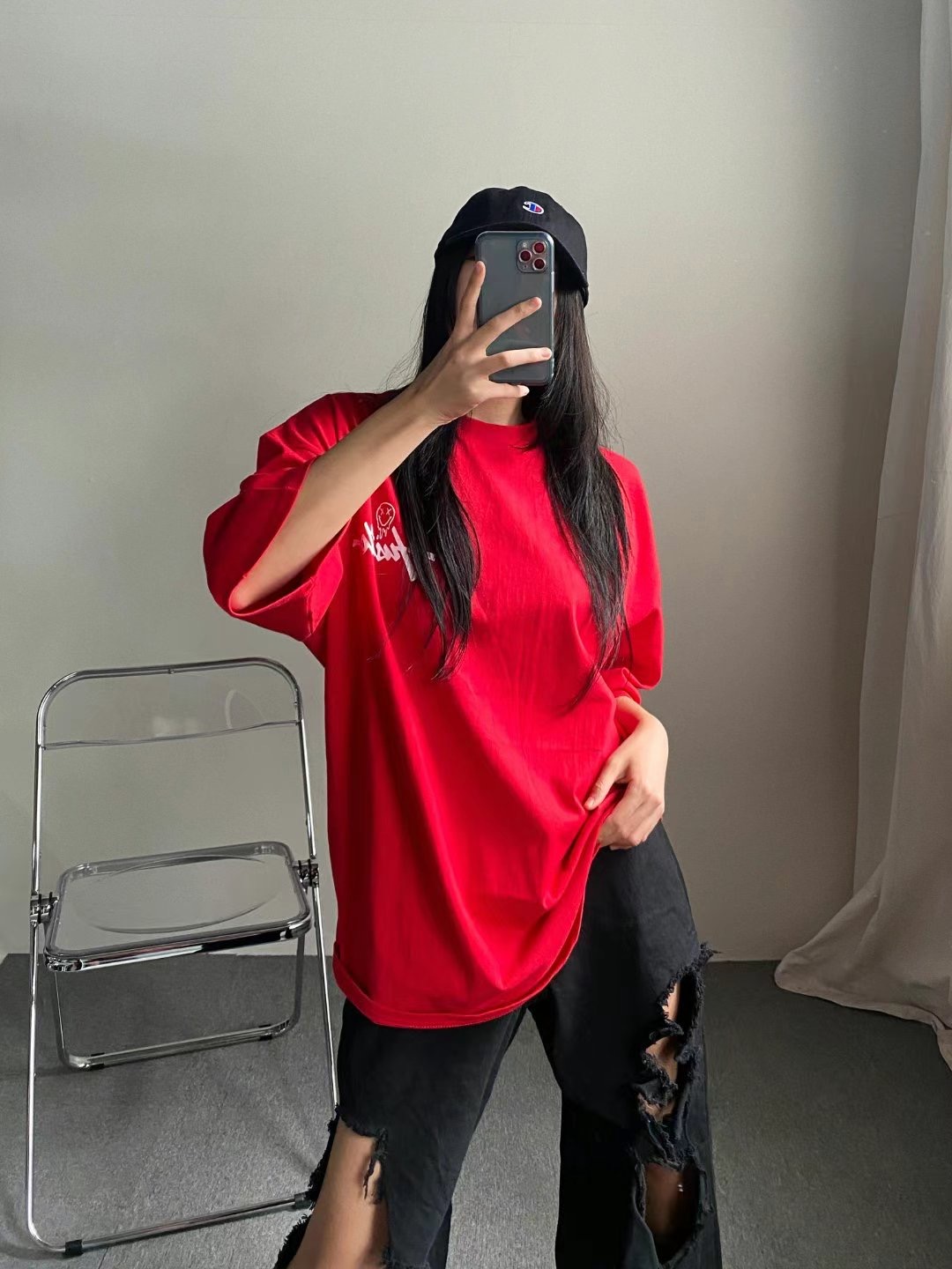 COVER FIT韓國直郵東大門實拍女裝新品休閑真品推薦24秋冬T恤COVER FITT恤