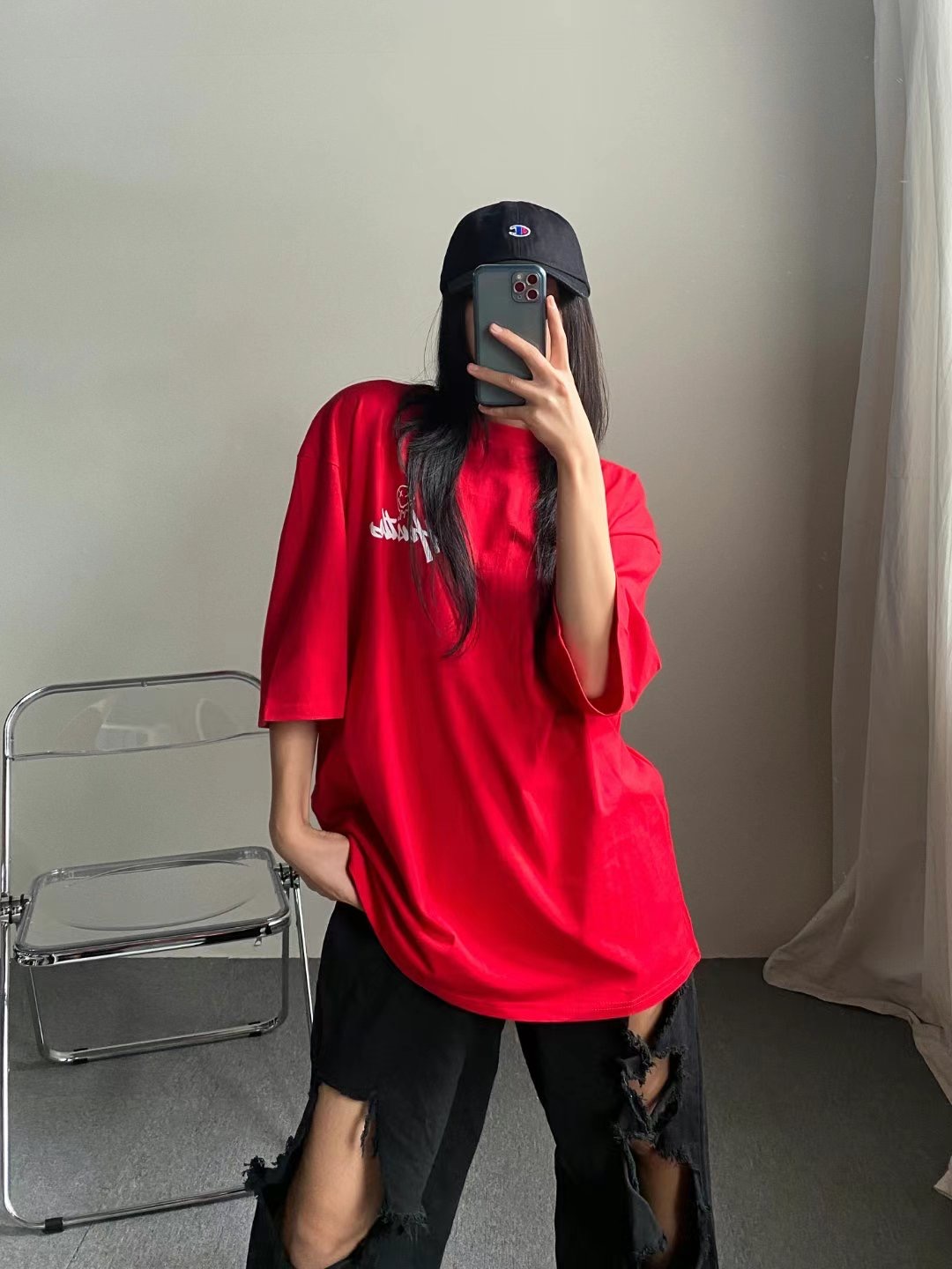 COVER FIT韓國直郵東大門實拍女裝新品休閑真品推薦24秋冬T恤COVER FITT恤圖色2