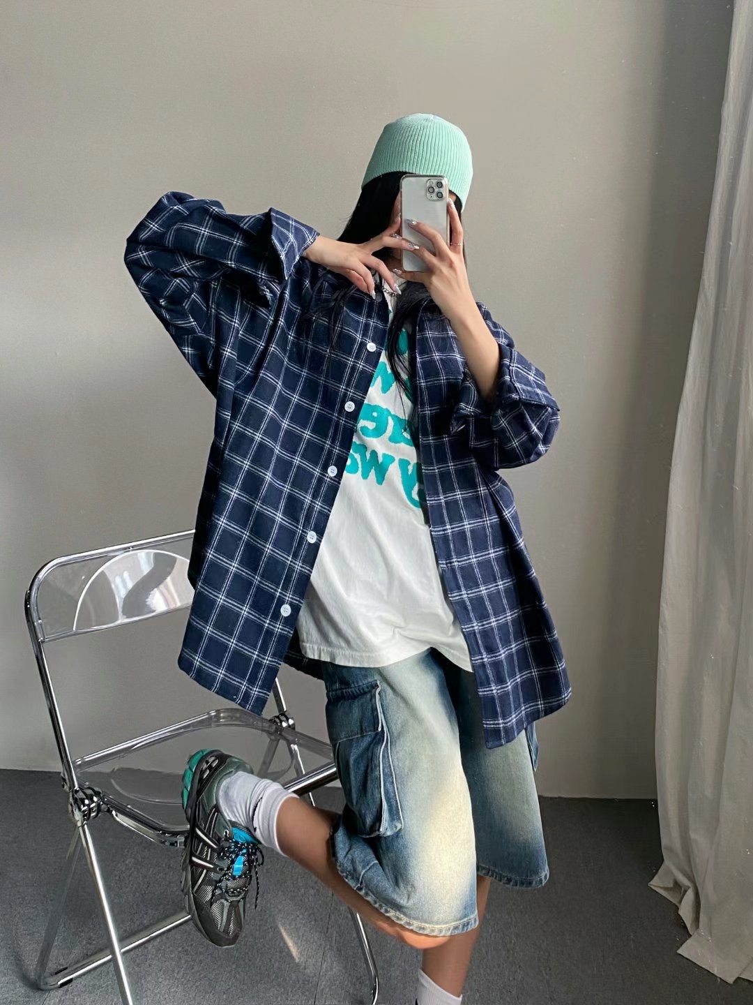 COVER FIT韓國直郵東大門實拍女裝新款人氣推薦襯衫蕾絲衫COVER FIT襯衫/蕾絲衫