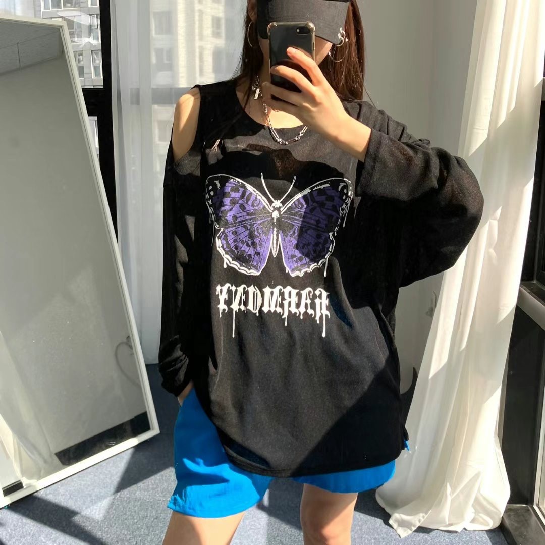 COVER FIT韓國直郵女裝新款職業時尚真品24秋冬推薦長袖T恤COVER FIT長袖T恤