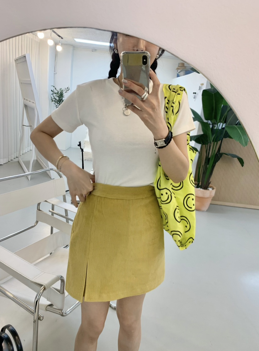 BOUND.A韓國直郵東大門代購女裝新款真品24秋冬休閑裙褲BOUND.A裙褲圖色1