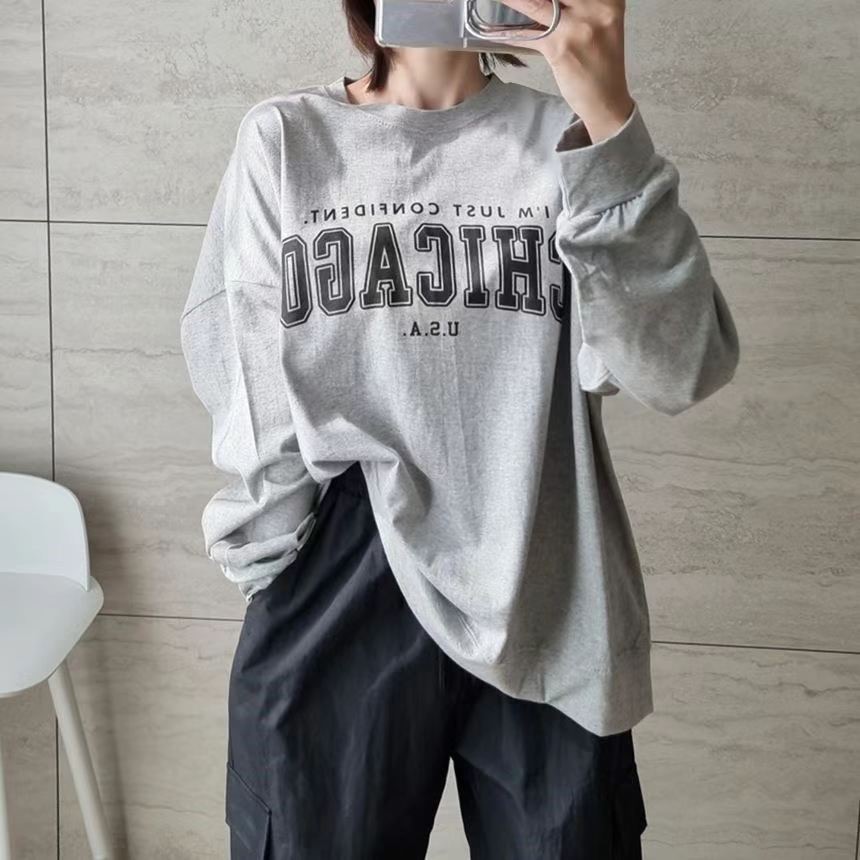 SNS直郵韓國代購女裝新品推薦職業24秋冬休閑人氣真品衛衣SNS衛衣