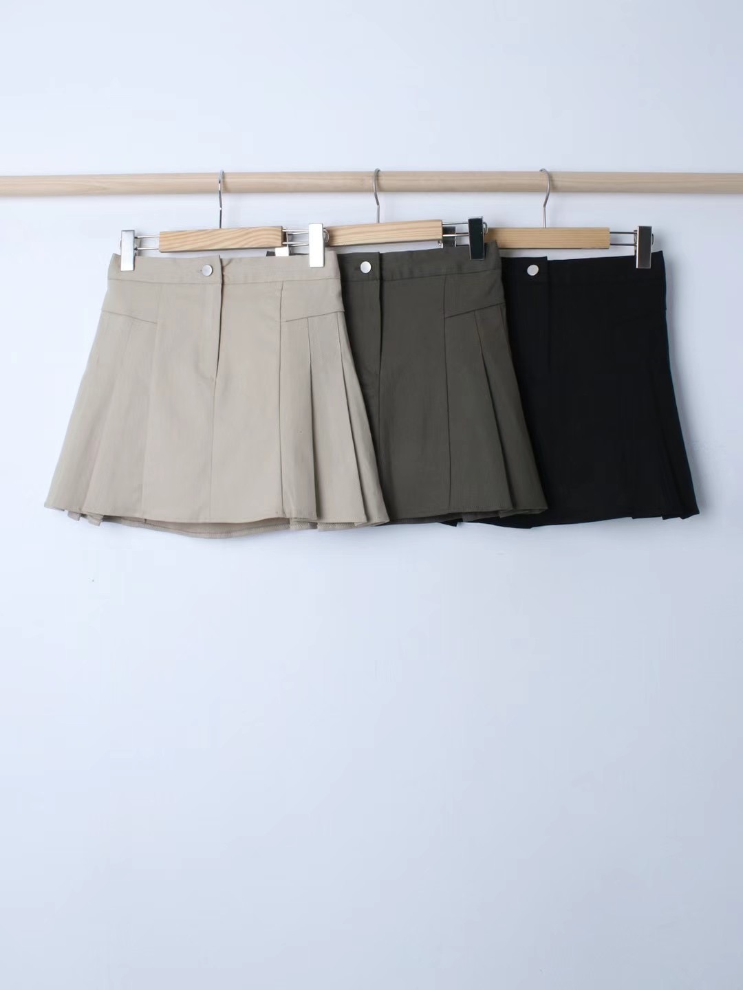 acacia韓國直郵東大門代購女裝新款24秋冬時尚真品熱賣短裙acacia-2件起訂短裙圖色3左三色