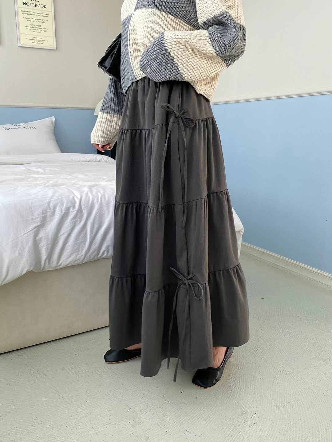 acacia韓國直郵女裝新款真品職業休閑熱賣24秋冬推薦長裙acacia-2件起訂長裙