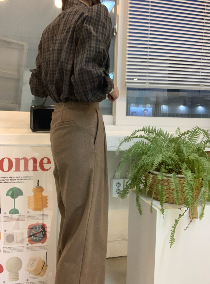 BOUND.A韓國直郵東大門實拍女裝新款人氣職業休閑時尚休閑褲BOUND.A休閑褲