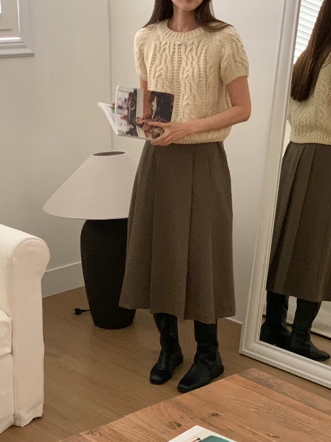 WEATHER韓國直郵東大門實拍女裝新品人氣休閑24秋冬針織衫JOURNAL-2件起針織衫