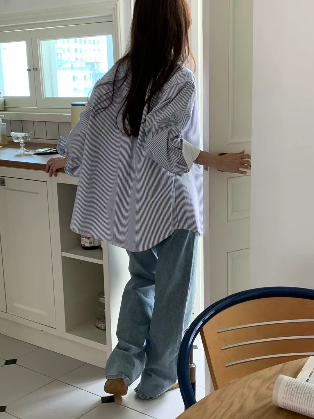 WEATHER韓國直郵東大門實拍女裝新品人氣24秋冬襯衫蕾絲衫JOURNAL-2件起襯衫/蕾絲衫