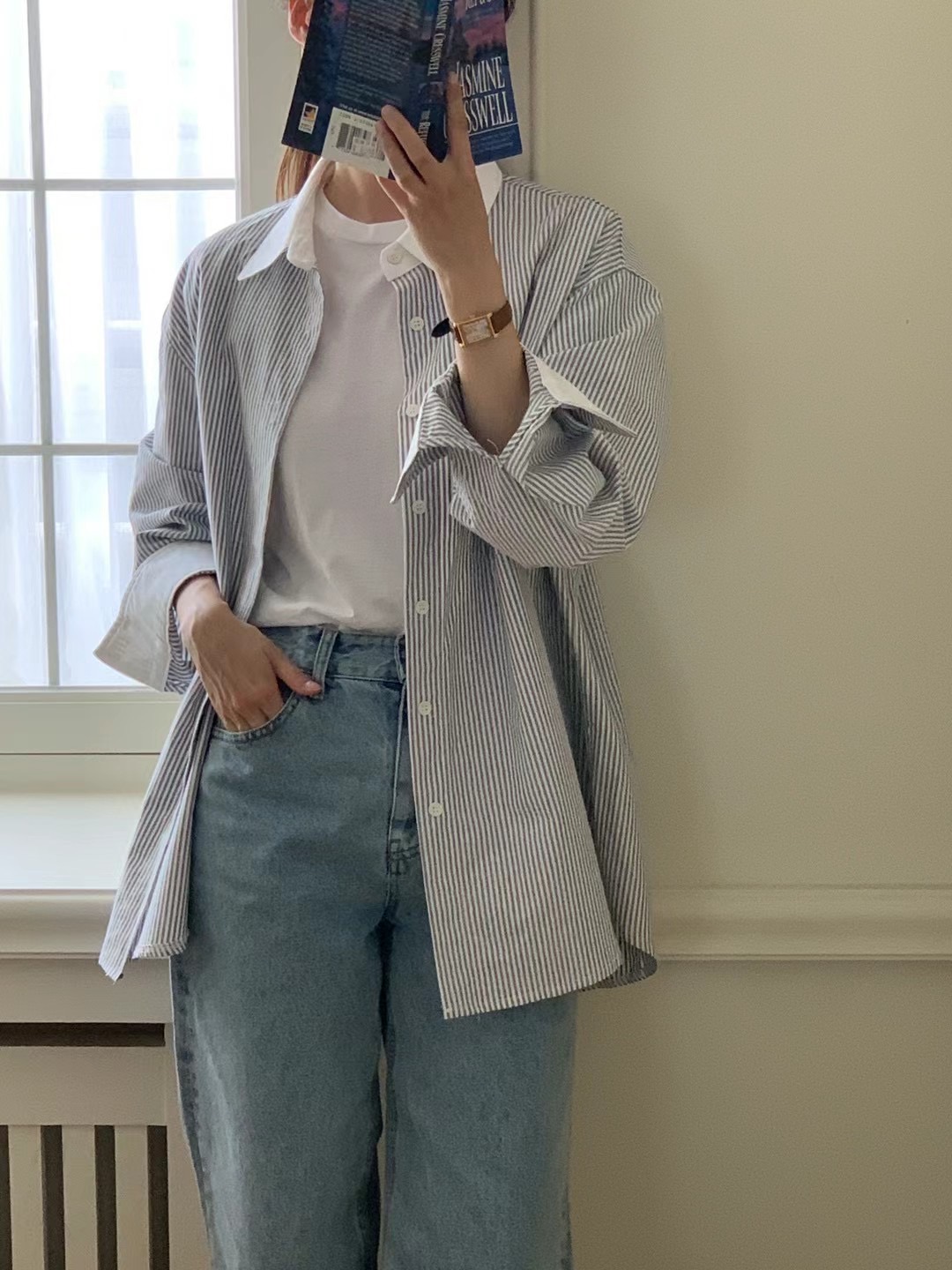 WEATHER韓國直郵東大門實拍女裝新品人氣24秋冬襯衫蕾絲衫JOURNAL-2件起襯衫/蕾絲衫