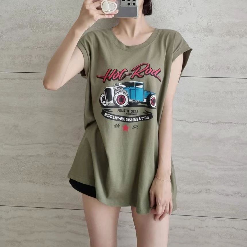 SNS韓國直郵女裝新款時尚職業熱賣24秋冬推薦休閑人氣T恤SNST恤圖色3