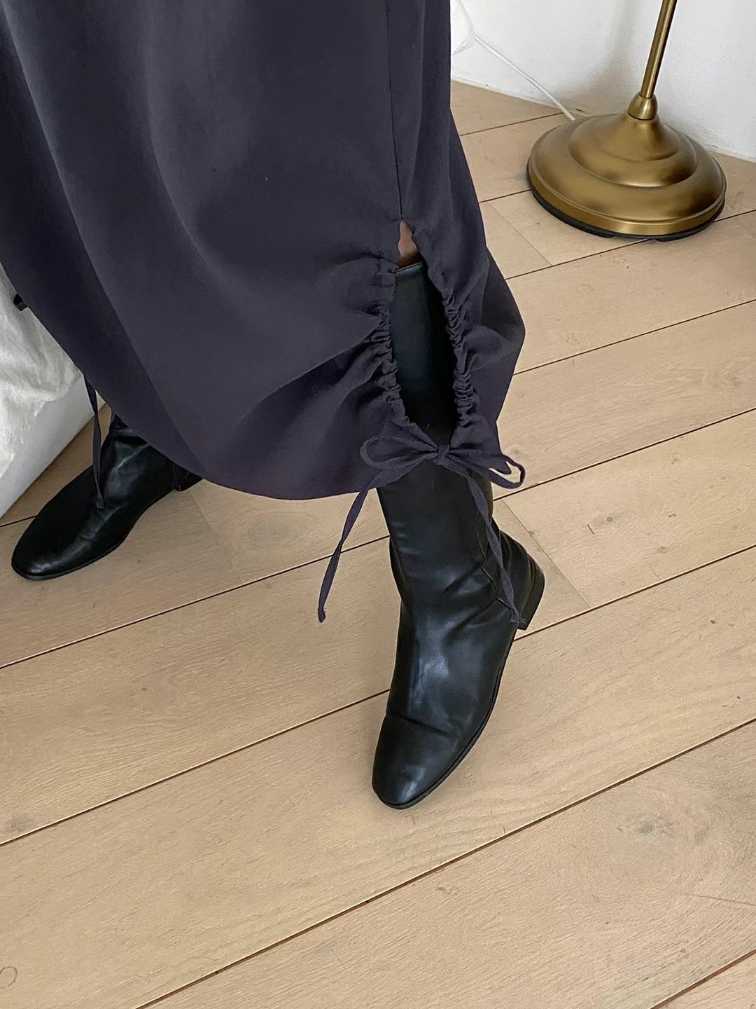 acacia韓國直郵東大門實拍女裝新款休閑推薦熱賣24秋冬長裙acacia-2件起訂長裙