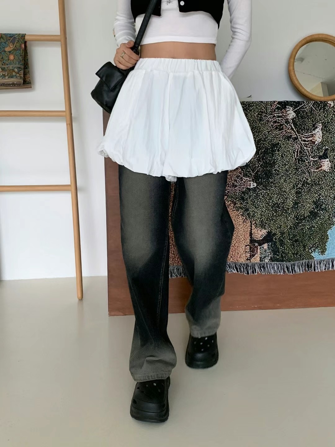 acacia韓國直郵女裝新品熱賣推薦真品24秋冬人氣時尚裙褲acacia-2件起訂裙褲圖色1