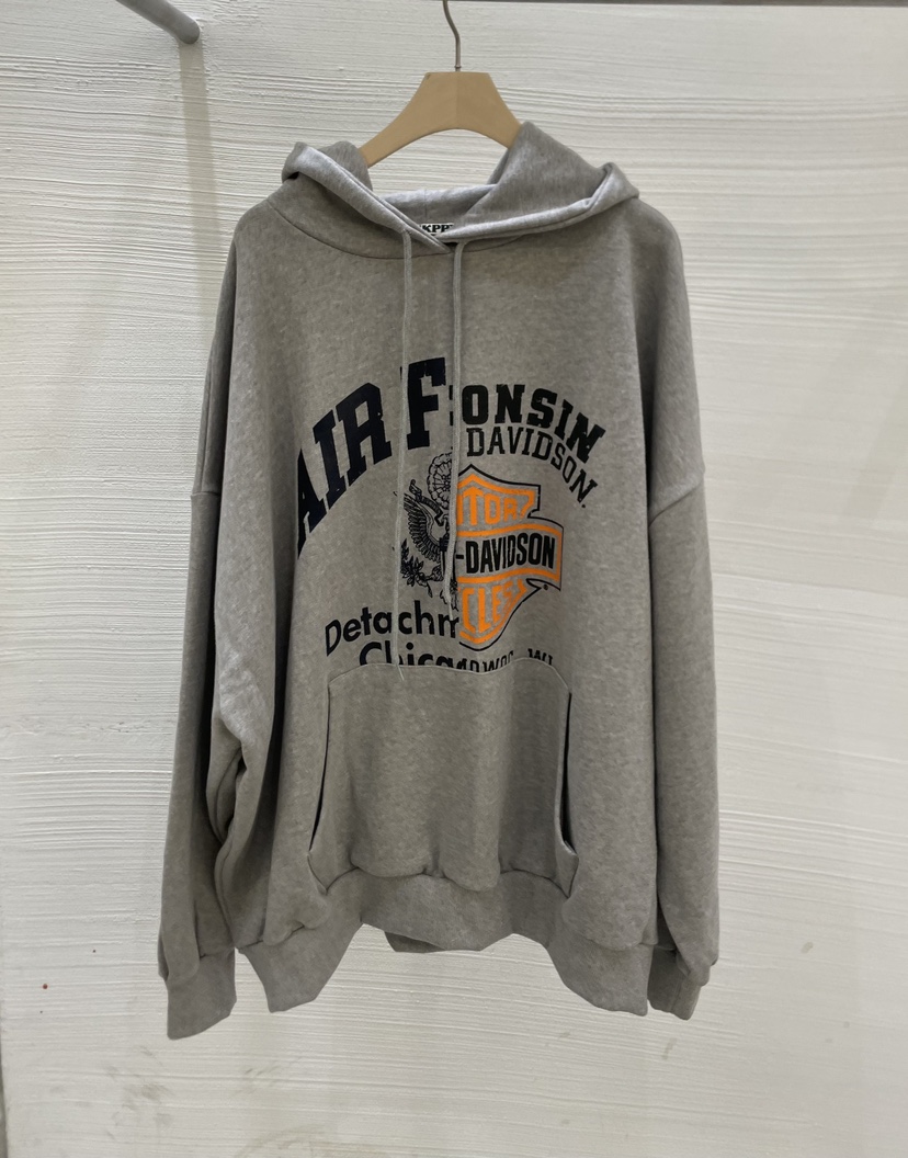 LUCKPPY直郵韓國代購女裝新品熱賣休閑真品24秋冬時尚衛衣LUCKPPY衛衣圖色2