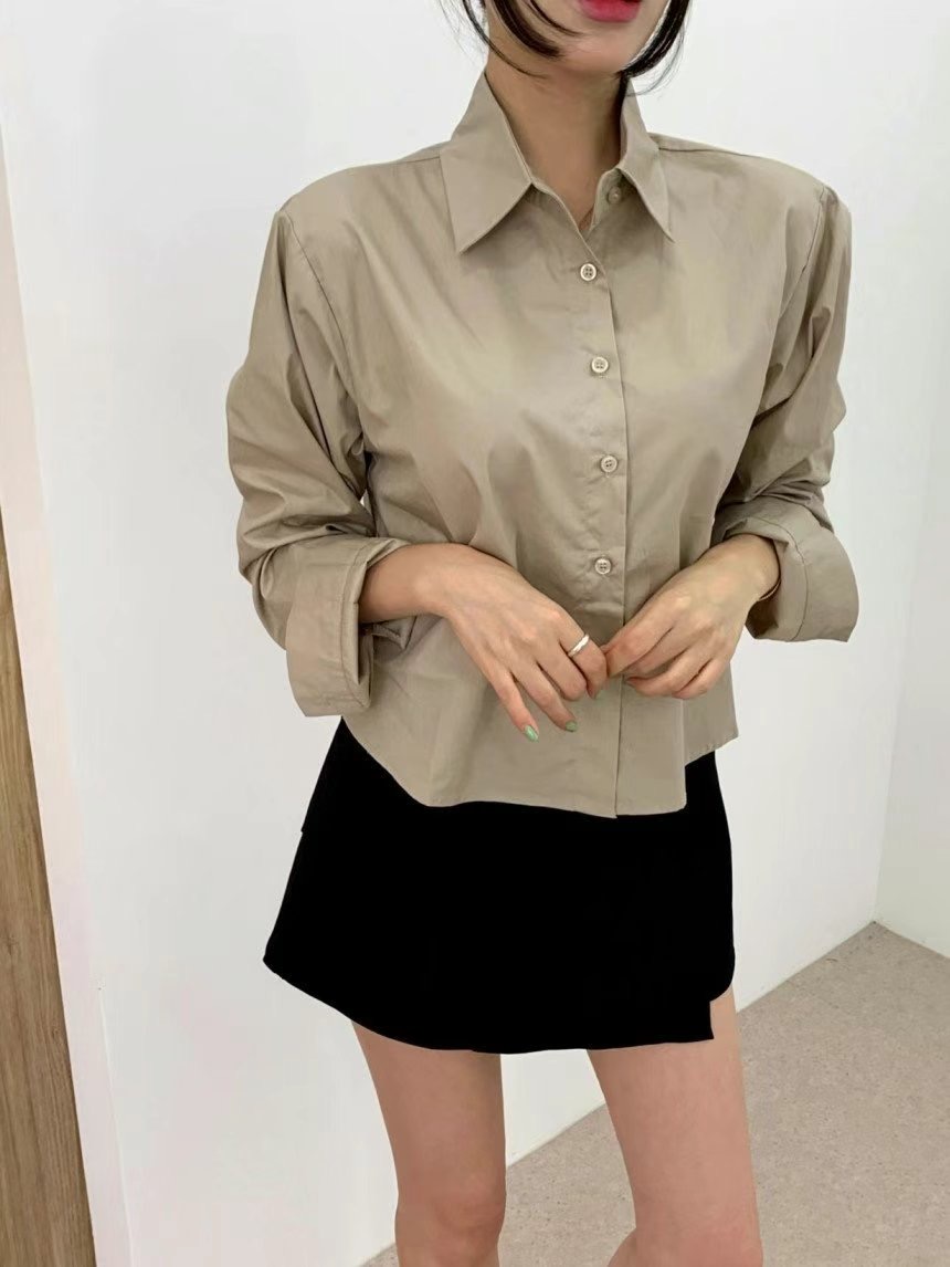 HAPER韓國直郵東大門實拍女裝新款休閑真品人氣時尚襯衫蕾絲衫HAPER襯衫/蕾絲衫圖色2