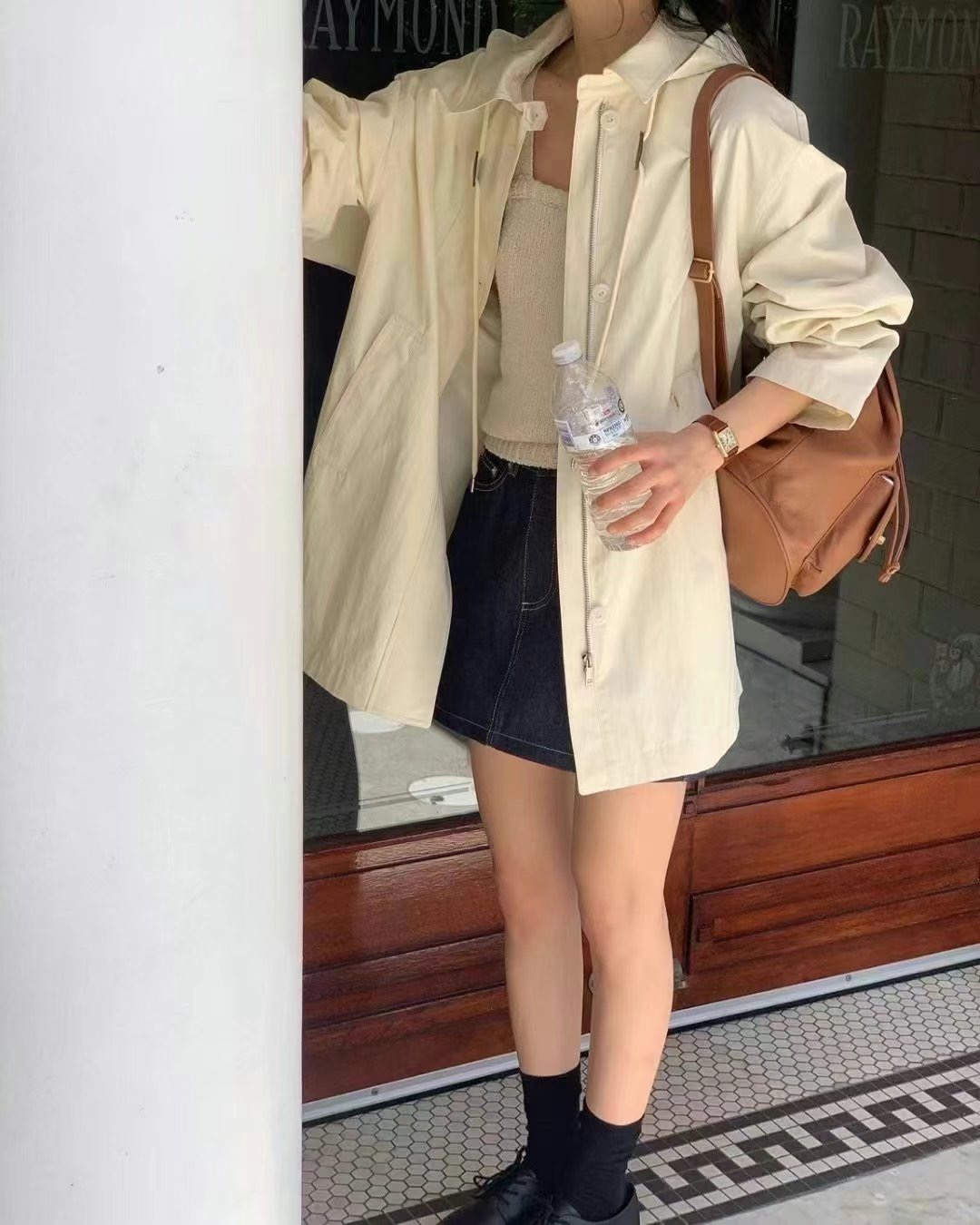 HAPER韓國直郵女裝新品人氣推薦24秋冬熱賣時尚真品職業夾克HAPER夾克