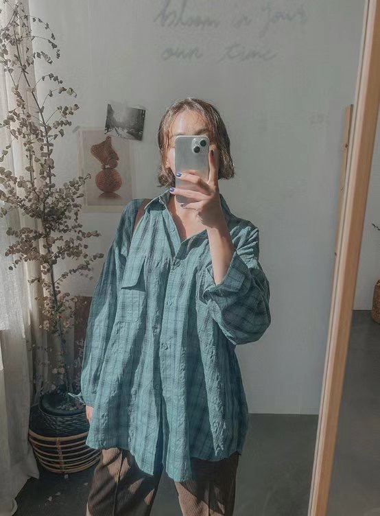 HAPER韓國直郵女裝新款推薦時尚真品24秋冬人氣襯衫蕾絲衫HAPER襯衫/蕾絲衫
