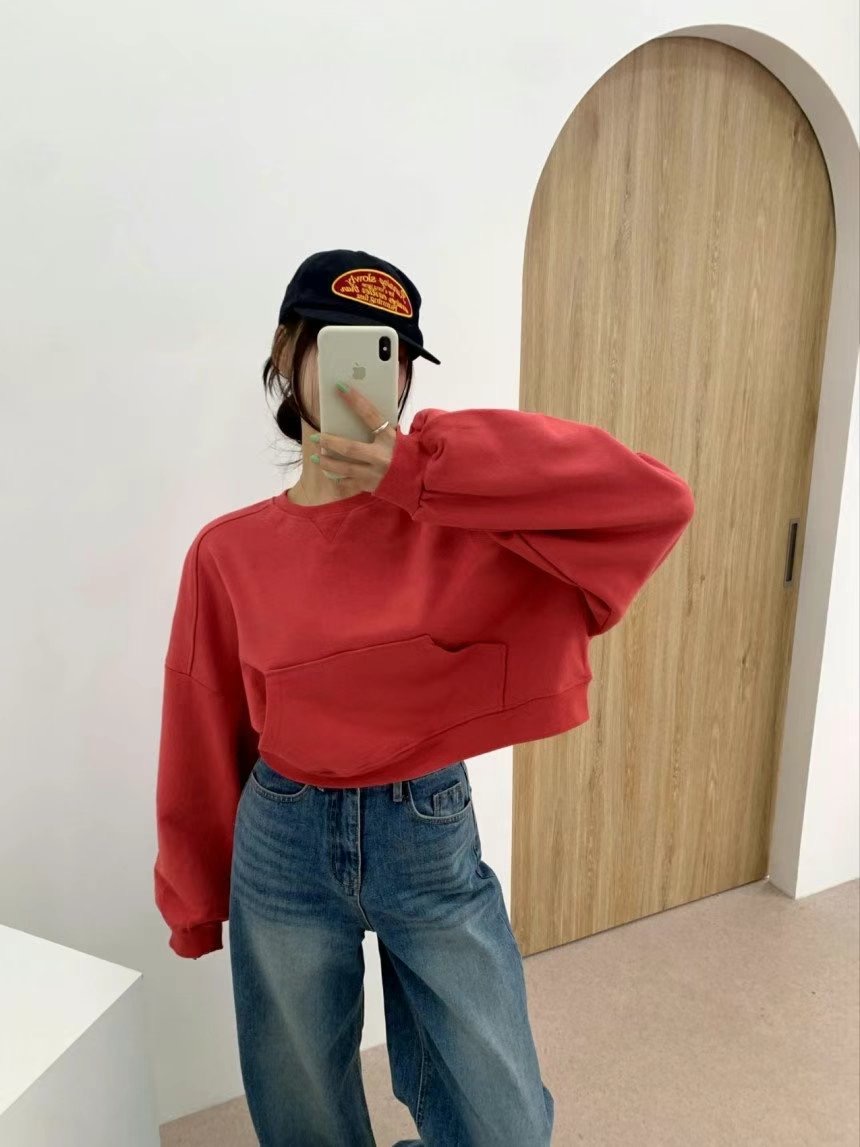 HAPER韓國直郵東大門實拍女裝新品休閑真品人氣職業熱賣衛衣HAPER衛衣