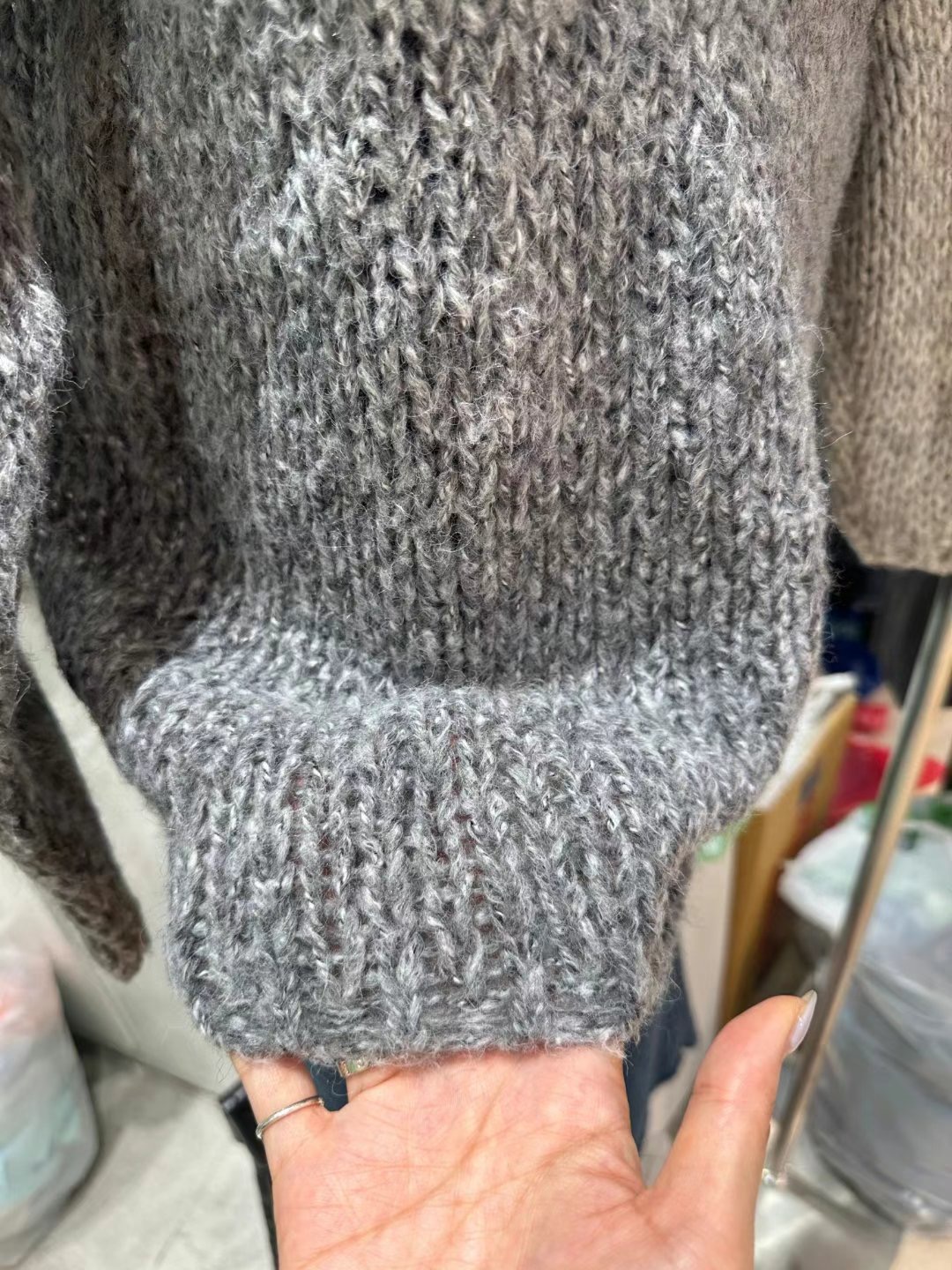 HAPER韓國直郵東大門實拍女裝新品真品24秋冬休閑時尚毛衣HAPER毛衣