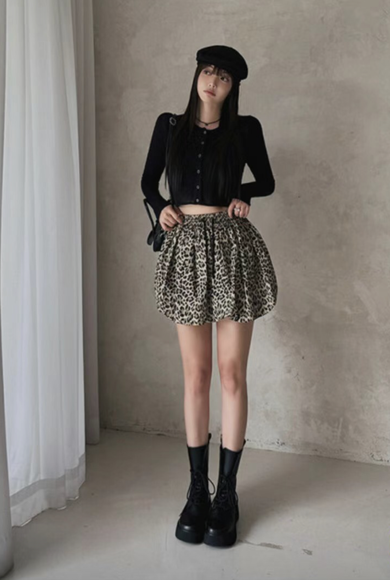 BLACK LADY韓國直郵東大門代購女裝新品熱賣職業真品休閑短裙BLACK LADY短裙