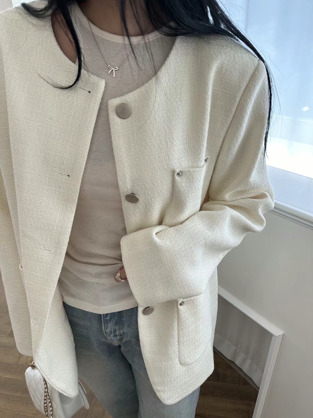 BLACK LADY韓國直郵東大門實拍女裝新款真品職業休閑熱賣夾克BLACK LADY夾克