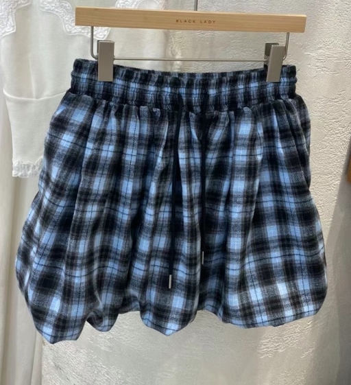 BLACK LADY韓國直郵東大門代購女裝新品推薦24秋冬時尚短裙BLACK LADY短裙