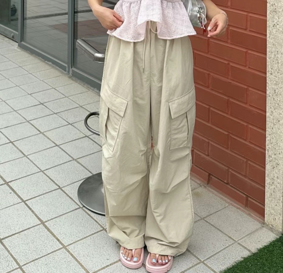 BLACK LADY韓國直郵女裝新款時尚人氣休閑職業真品熱賣休閑褲BLACK LADY休閑褲