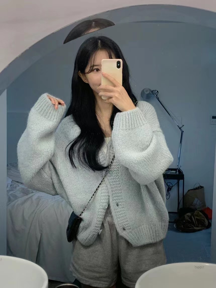 UN.TOY-언토이-T韓國直郵女裝新品熱賣休閑24秋冬針織衫羊駝UN.TOY針織衫