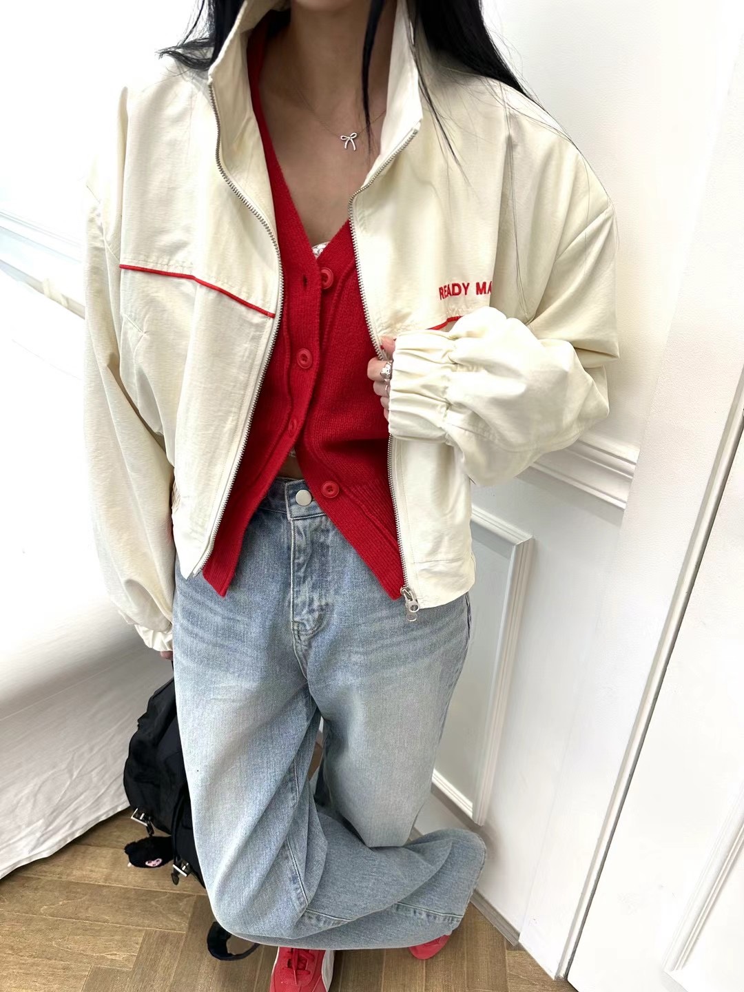 BLACK LADY韓國直郵女裝新品24秋冬真品休閑熱賣人氣夾克BLACK LADY夾克