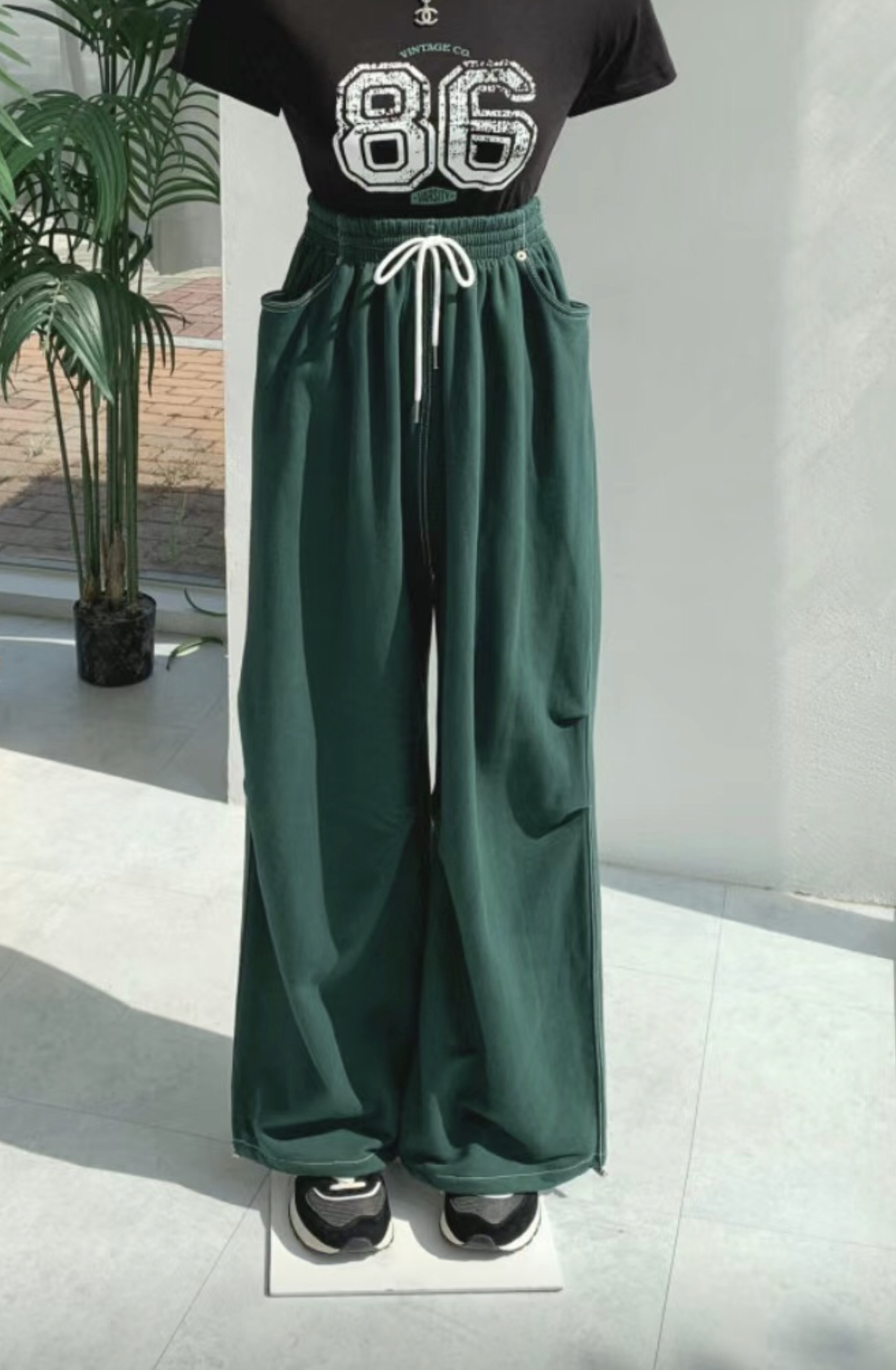 BLACK LADY直郵韓國代購女裝新款職業人氣休閑真品推薦休閑褲BLACK LADY休閑褲