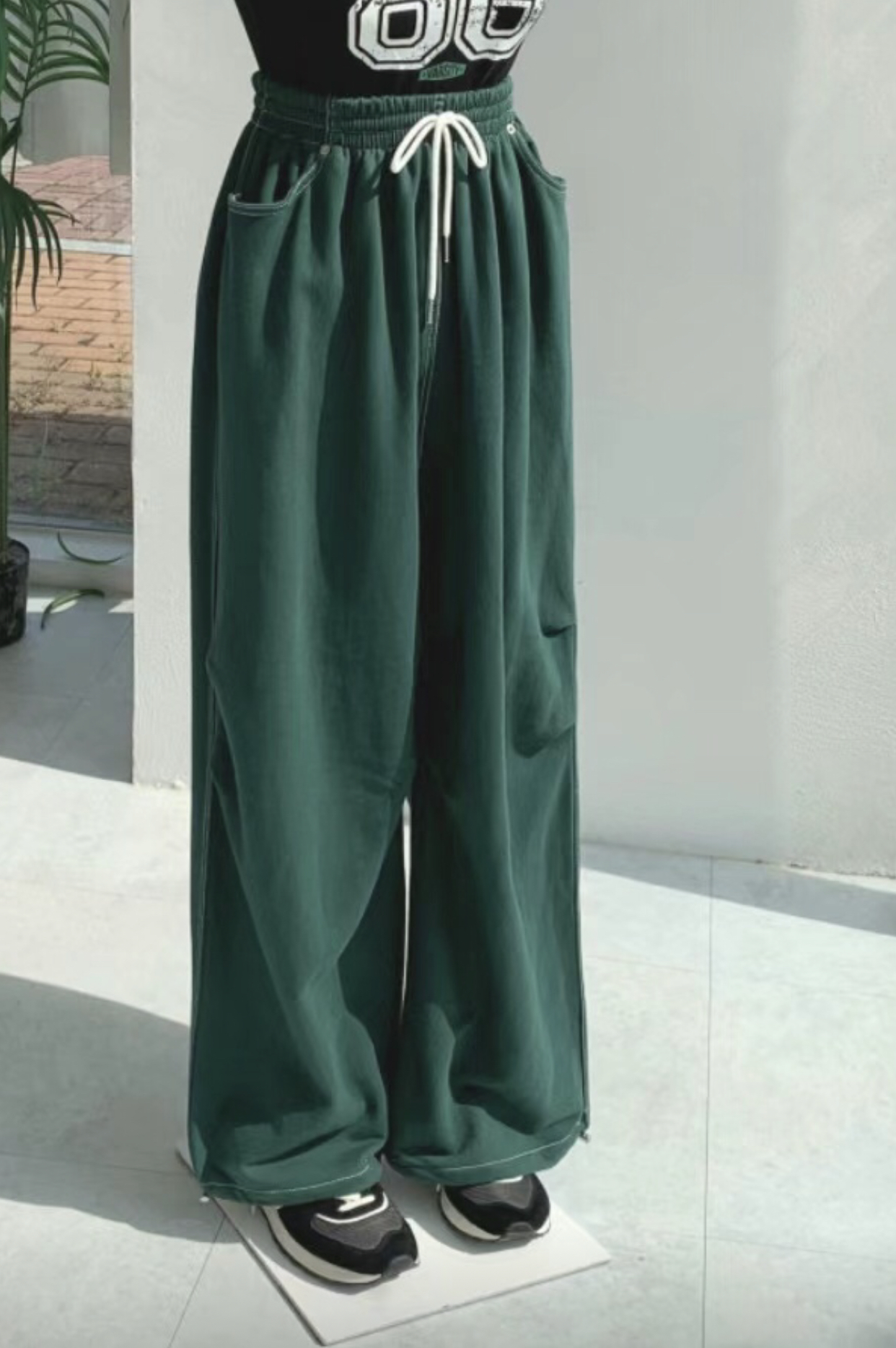 BLACK LADY直郵韓國代購女裝新款職業人氣休閑真品推薦休閑褲BLACK LADY休閑褲圖色2