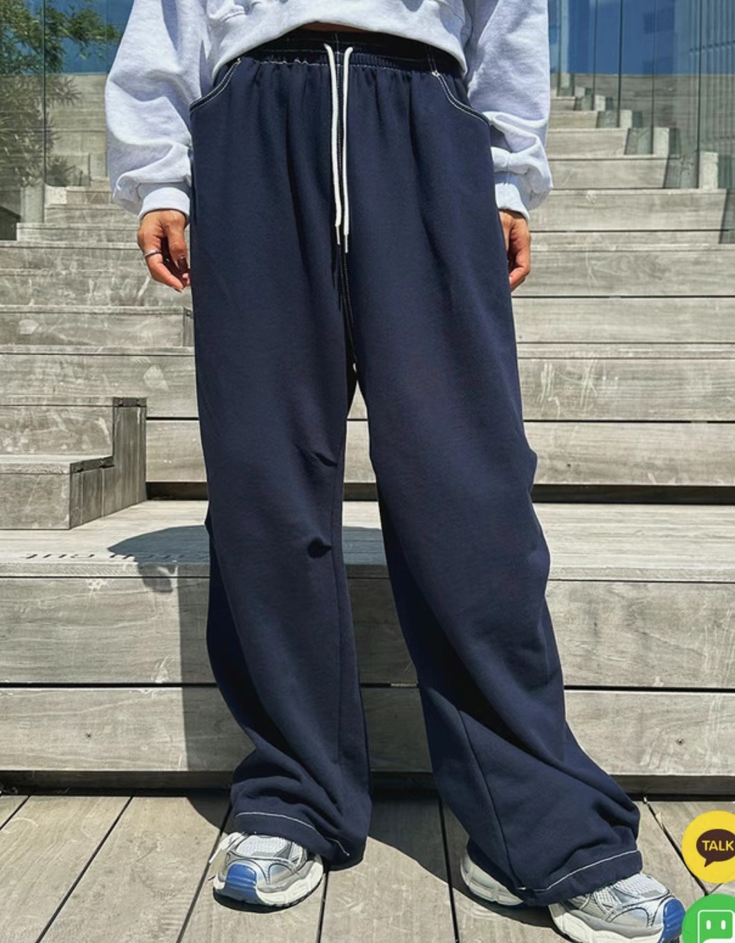 BLACK LADY直郵韓國代購女裝新款職業人氣休閑真品推薦休閑褲BLACK LADY休閑褲圖色3