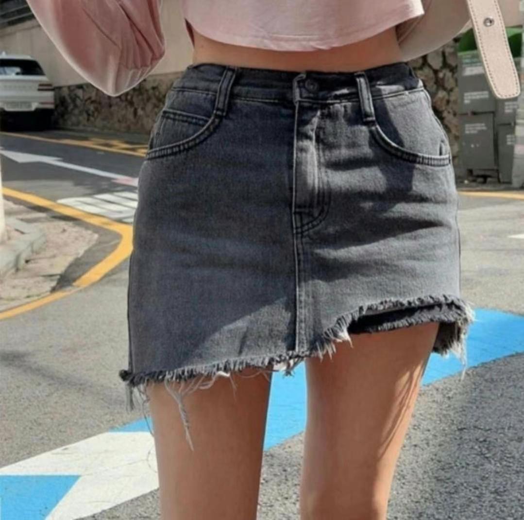 L@BOR-레이버-T韓國直郵東大門實拍女裝新款人氣職業短裙L@BOR短裙