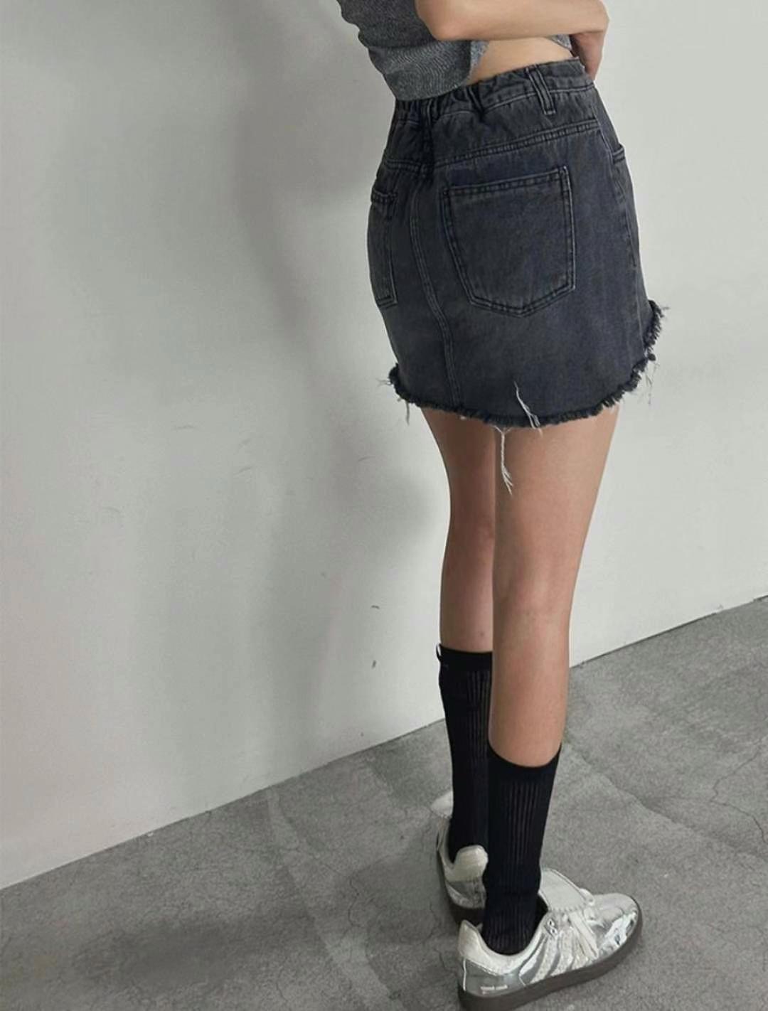 L@BOR-레이버-T韓國直郵東大門實拍女裝新款人氣職業短裙L@BOR短裙