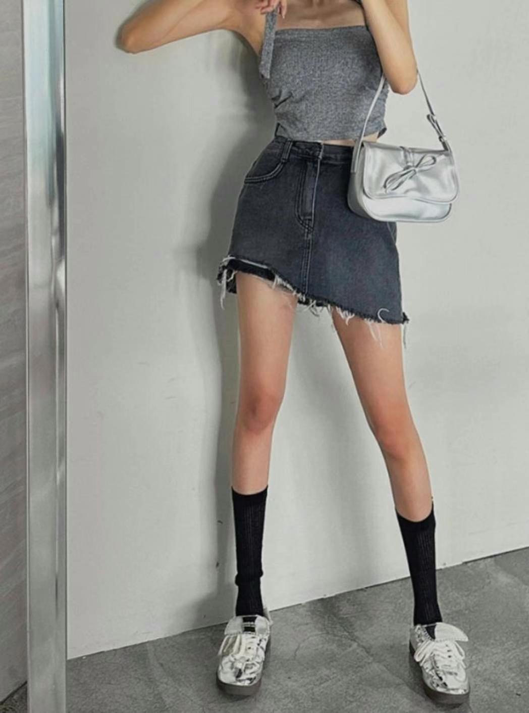 L@BOR-레이버-T韓國直郵東大門實拍女裝新款人氣職業短裙L@BOR短裙圖色1