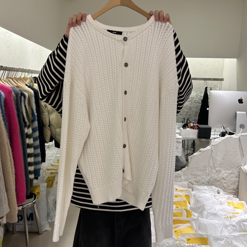 ALL OVER韓國直郵東大門實拍女裝新品真品人氣休閑時尚針織衫ALL OVER-男裝針織衫