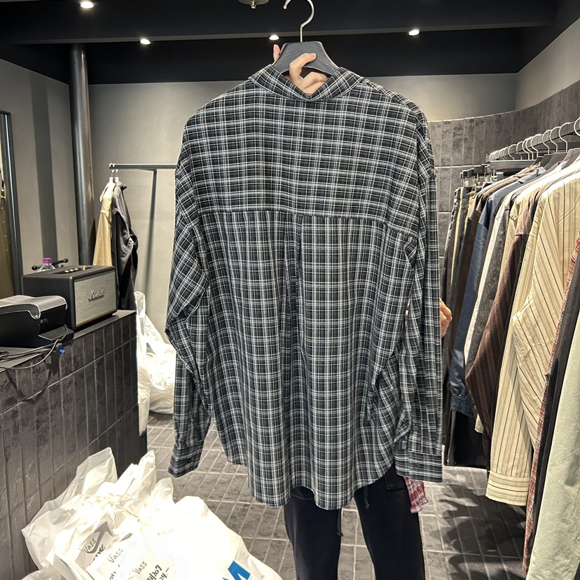 VASS韓國直郵東大門代購女裝新品休閑推薦職業時尚襯衫蕾絲衫VASS-男裝襯衫/蕾絲衫