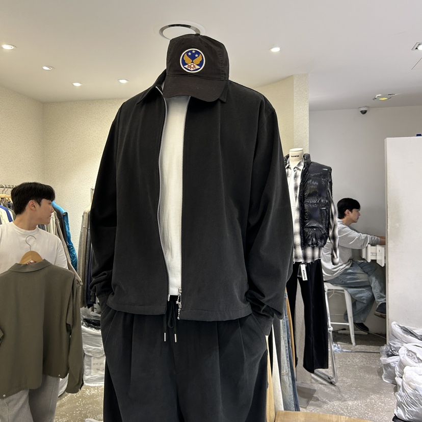 SLOWER直郵韓國代購女裝新款真品24秋冬推薦熱賣休閑夾克SLOWER夾克圖色3
