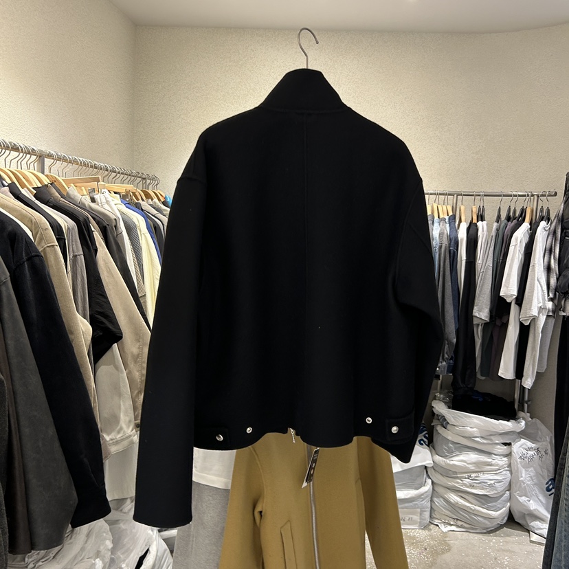 SLOWER直郵韓國代購女裝新品24秋冬時尚真品人氣休閑夾克SLOWER夾克