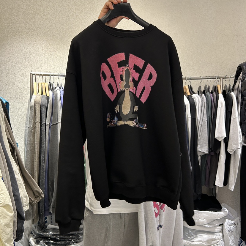 SLOWER韓國直郵東大門代購女裝新款人氣熱賣時尚推薦24秋冬衛衣SLOWER衛衣圖色2