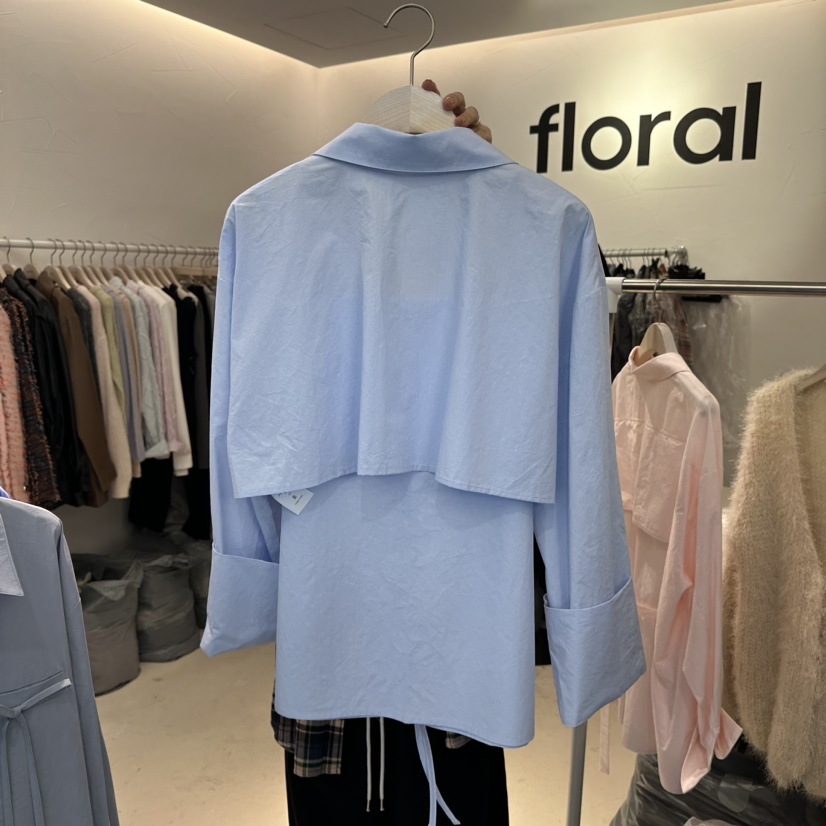 floral韓國直郵東大門實拍女裝新款熱賣人氣職業套裝兩件套FLORAL套裝