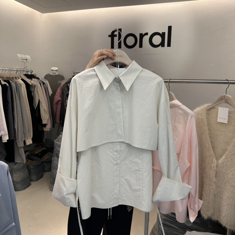 floral韓國直郵東大門實拍女裝新款熱賣人氣職業套裝兩件套FLORAL套裝圖色3