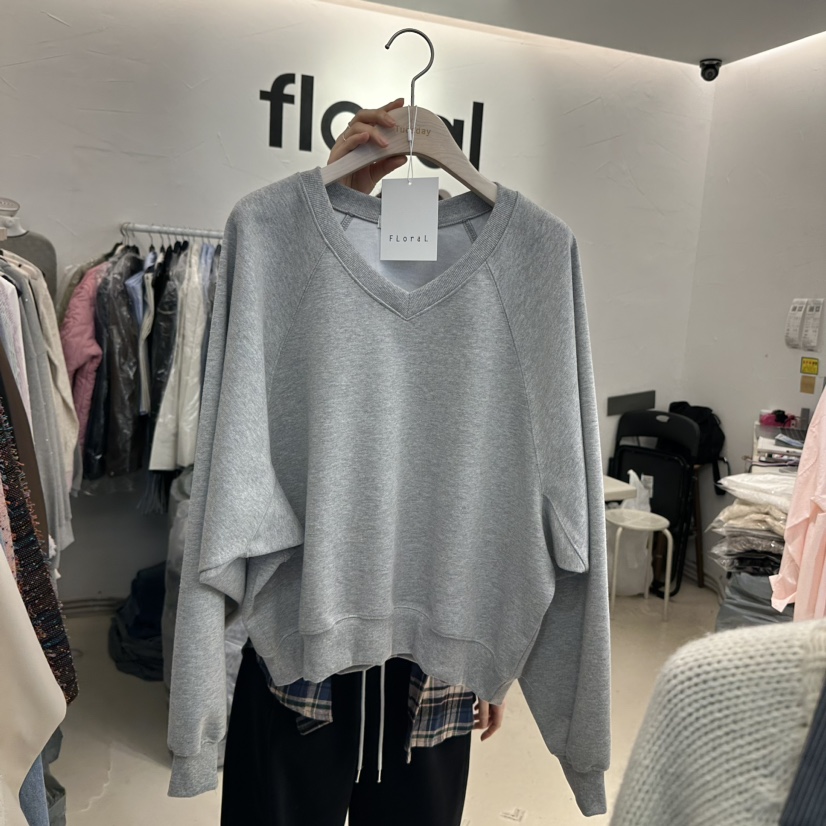 floral直郵韓國代購女裝新款職業真品熱賣休閑人氣24秋冬衛衣FLORAL衛衣