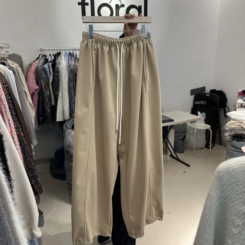 floral直郵韓國代購女裝新款休閑熱賣真品推薦人氣職業休閑褲FLORAL休閑褲圖色3
