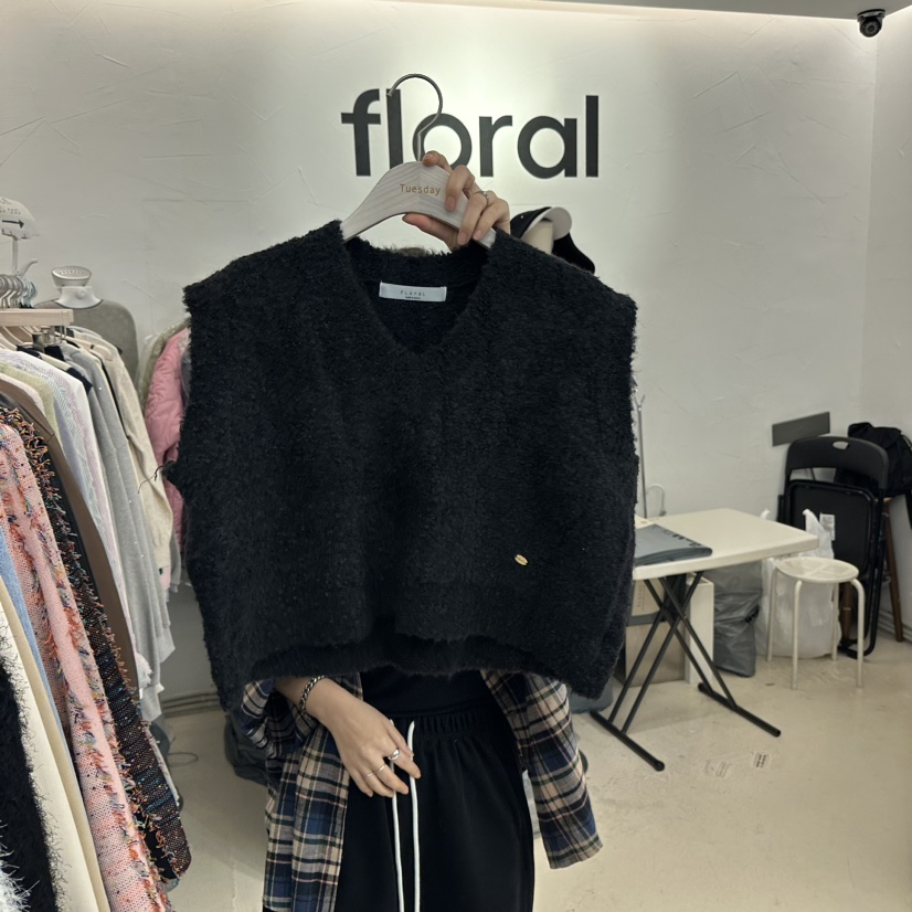 floral韓國直郵東大門實拍女裝新款職業人氣時尚休閑吊帶背心FLORAL吊帶/背心圖色2