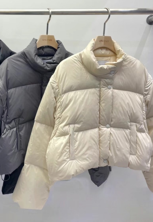ROVENDI韓國直郵東大門代購女裝新品人氣推薦休閑短款棉服鴨絨ROVENDI短款棉服圖色3