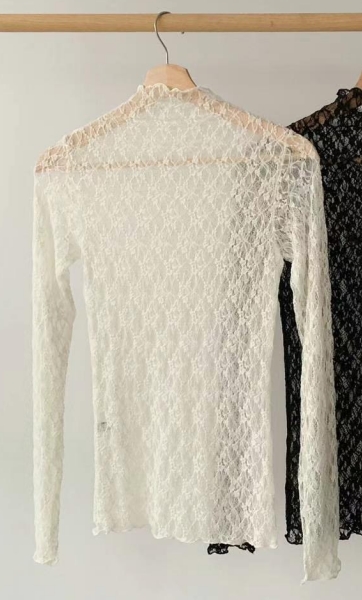 FORMAL直郵韓國代購女裝新款24秋冬熱賣真品休閑襯衫蕾絲衫FORMAL襯衫/蕾絲衫圖色1